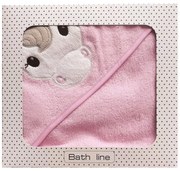 DAS BABY ΚΑΠΑ SMILE EMBROIDERY 4887 ΡΟΖ