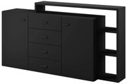 Μπουφές Bron Plus-Mauro-mat - 180.00Χ37.00Χ98.00cm