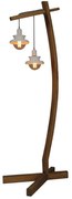Φωτιστικό Δαπέδου HL-305FL 77-3135 Norio White Homelighting Metal,Wood