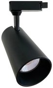 Σποτ Ράγας LED 20W 3000K Μονοφασικό Φ6,5 Epistar Spotlight-6462-Μαύρο 6462