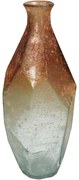 Βάζο ArteLibre Ώχρα Ανακυκλωμένο Γυαλί 13x13x31cm-05150846