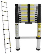 oem Τηλεσκοπική Σκάλα Αλουμινίου 2.9M 10 Σκαλιών