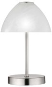 Φωτιστικό Επιτραπέζιο Queen R52021107 3W Led Φ15cm 24cm Nickel Mat RL Lighting Μέταλλο,Γυαλί