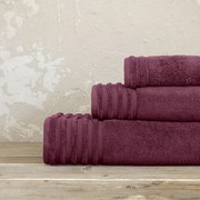 Πετσέτα Προσώπου (50x100) Nima Bath Vista AW2024 700gsm Μπορντώ