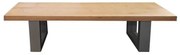 Παγκάκι Malibu Fylliana με Καπλαμά Δρυός Ρουστίκ 160x40x45,5 εκ.