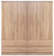 ΣΕΤ 2 ΤΜΧ ΝΤΟΥΛΑΠΑ 4ΦΥΛΛΗ ΜΕ 4 ΣΥΡΤΑΡΙΑ SONAMA 160X42X181 HM11349.02