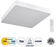 KAMALA 61209-S Πλαφονιέρα Οροφής LED CCT 75W 8625lm 120° AC 220-240V