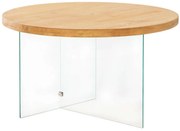 Τραπέζι Σαλονιού Serenity 552NOS2411 70x40cm Clear-Oak
