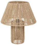 Επιτραπέζιο φωτιστικό Lilo φυσικό Φ32x38εκ 199-000536 Pakoworld 199-000536 Μπεζ
