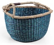Καλάθι Αποθήκευσης (Φ30x18) Soulworks Blue M 0680028