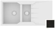 Sanitec Granite 802 Nero Ένθετος Νεροχύτης 100 1 1/2 B 1D