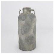 Βάζο Κεραμικό Γκρι &amp; Ασημί 135x13.5x30cm 752-20385 Estheti-752-20385-Ασημί 752-20385