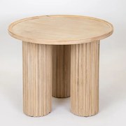ΒΟΗΘΗΤΙΚΟ ΤΡΑΠΕΖΑΚΙ ΞΥΛΙΝΟ NATURAL  59.5x59.5x50.5cm