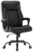 Πολυθρόνα Γραφείου Διευθυντή Victory 256-000005 64,5x72,5x110/118cm Black
