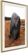 Αφίσα - Meeting Stone - 40x60 - Χρυσό - Με πασπαρτού