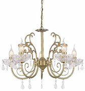 Πολυέλαιος Οροφής Aca Faberge DLA12155P Green Gold
