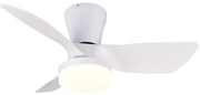 Ανεμιστήρας Reality Lighting -RL RANDERS R64412131 Λευκό Ματ (White Mat) 2700 - 6000K