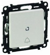 Διακόπτης/Μπουτόν Κουδουνιού Λευκό Valena Life 752116 Legrand-752116-Λευκό 752116