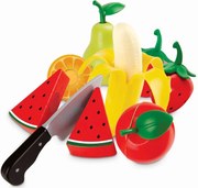 Hape Healthy Fruit Playset Σετ Υγιεινής Διατροφής Φρούτα 9 Τεμ E3171A