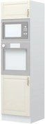 Επιδαπέδιο ντουλάπι φούρνου ψηλό Toscana K21-60-2MB-Λευκό - 60.00Χ60.00Χ216.00cm