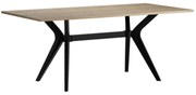 Τραπέζι Luna Megapap χρώμα florida oak 181x90x75εκ.
