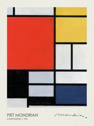 Αναπαραγωγή Composition with Red, Yellow, Blue, and Black (1921), Piet Mondrian