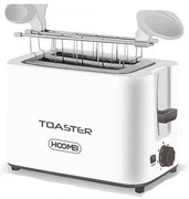 Φρυγανιέρα 2 Θέσεων 700W Hoomei HM-5935 Λευκή
