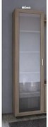 Savvidis Furniture Βιτρίνα/Μόκα 45x45x180 cm BEST-30219