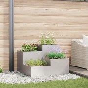 vidaXL Κήπος Γλάστρα 100x100x60 εκ Ανοξείδωτος Χάλυβας
