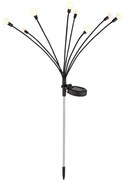 Ηλιακό Καρφωτό Φωτιστικό 8xLED 0,06W 3000Κ ΙΡ44 Globo Lighting-336090-8-Μαύρο 336090-8