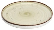 Πιάτο Πορσελάνινο Terra Step Ρηχό  Σετ 6 τμχ Tlh132K6 Φ21cm Green Espiel Porcelain