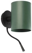 Φωτιστικό Τοίχου - Απλίκα Guadalupe 20032-81 E27/Led 3000K, 100Lm Black-Green Faro Barcelona