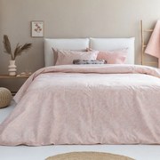 Σεντόνια FL6227 (Σετ 3τμχ) Pink Palamaiki Μονό 170x260cm 100% Βαμβάκι