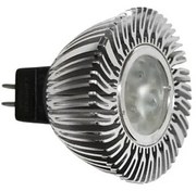 Adeleq Λάμπα Ισχύος Led Mr16 Αλουμινίου 5W 12Vac-Dc Ντιμαριζόμενο Με Εναλλάξιμο Φακό 8° Ψυχρό 13-16580