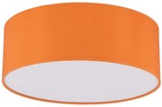 Φωτιστικό Οροφής - Πλαφονιέρα Nicola 10153 Φ38x14cm 4xE27 15W Orange TK Lighting