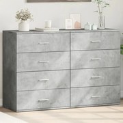 Βοηθητικά Ντουλάπια 2τεμ. Γκρι Σκυρ. 60x39x80εκ. Επεξεργ. Ξύλο 3276626