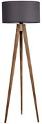 Φωτιστικό Δαπέδου Tripod 534LUN2192 50x153cm E27 60W Brown-Grey Opviq