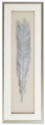 Πίνακας Φτερό Ασημί 40x120 εκ. 2700-5 Supergreens-2700-5-Ασημί 2700-5