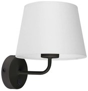 Φωτιστικό Τοίχου - Απλίκα Maja 6448 23x25cm 1xΕ27 15W Black-White TK Lighting