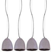 Φωτιστικό Οροφής  SE 155-140-4 JOY PENDANT LAMP CEMENT+ - 51W - 100W - 77-4149