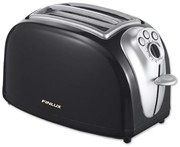Finlux FTB-15P Φρυγανιέρα 2 Θέσεων 700W Μαύρη