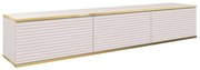 Έπιπλο Τηλεόρασης Loro Plus II 162686819 175x32x30cm White-Gold