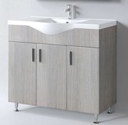 Πάγκος SIENA HARMONY NEW 100 S3BSI100HN0 96x34x83cm, Νιπτήρας 100x46cm S3BSI100HN0