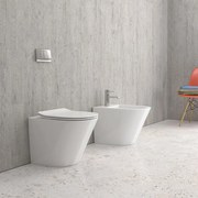 KARAG SORRENTO Soft-Close Slim Κάλυμμα Λεκάνης Λευκό Πλαστικό