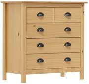 vidaXL Μπουφές Hill 79 x 40 x 80 εκ. από Μασίφ Ξύλο Πεύκου