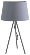 Φωτιστικό Επιτραπέζιο Marilyn I-MARILYN-L GR 1xE27 30x58,5cm Grey Luce Ambiente Design