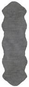Γούνινο Χαλί Διαδρόμου (60x220) Βιοκαρπέτ Lapin Skin 04 Grey