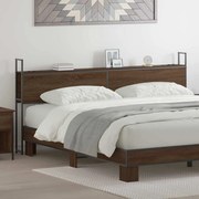 vidaXL Κεφαλάρι Αποθήκης Καφέ δρυς 180 cm Επεξεργασμένο ξύλο