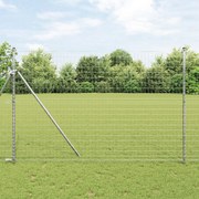 vidaXL Euro Fence με 7 Πόλους 1.6x10 μ Γαλβανισμένου χάλυβα