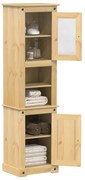 vidaXL Ντουλάπι Μπάνιου Corona 50x40x185 εκ. από Μασίφ Ξύλο Πεύκου